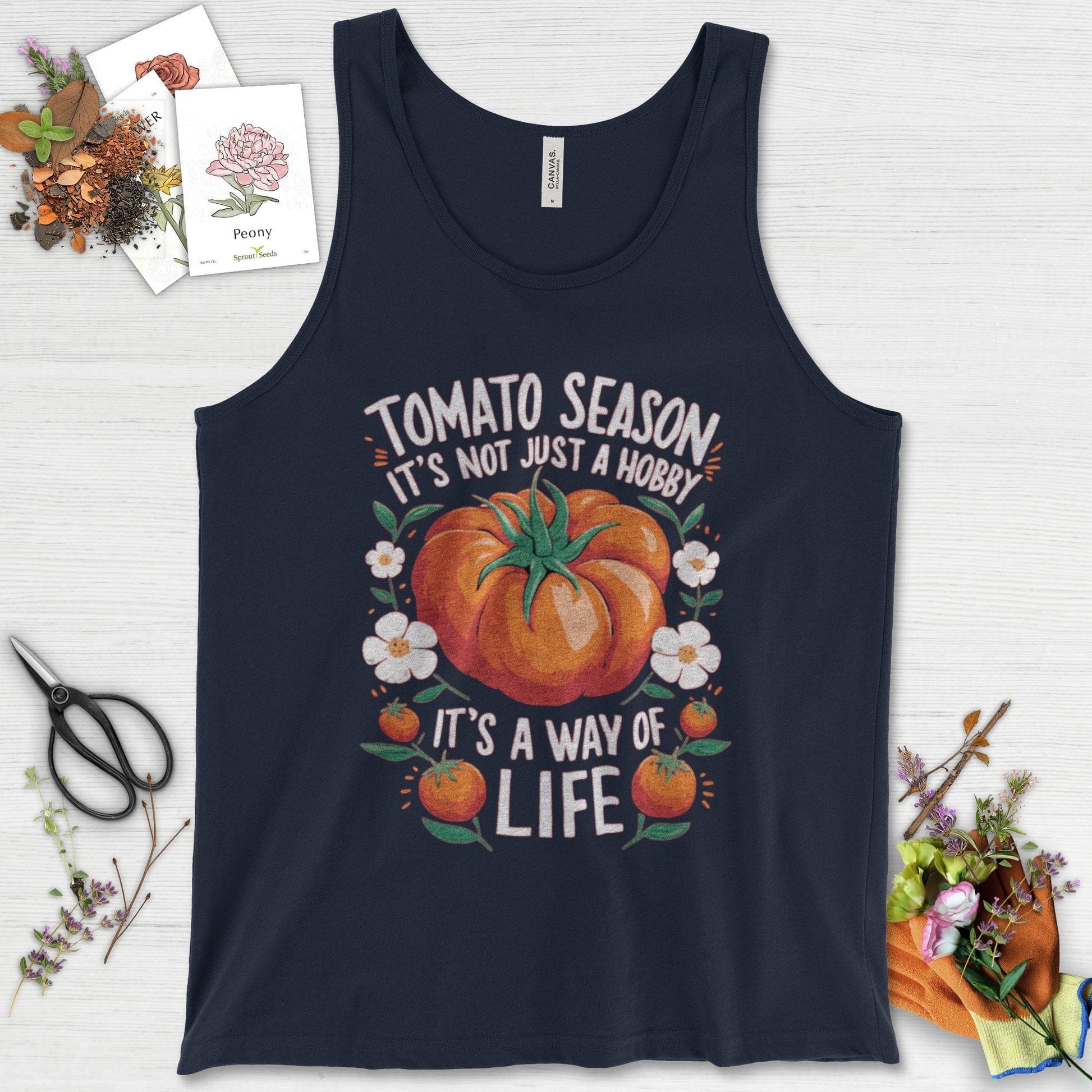 Tomato Season Way of Life Tank Top
