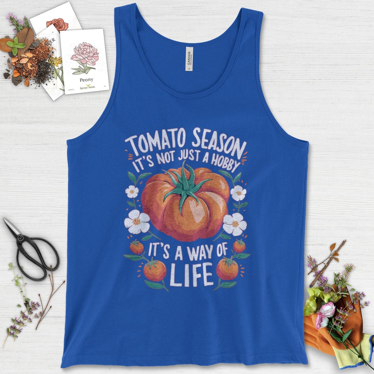 Tomato Season Way of Life Tank Top