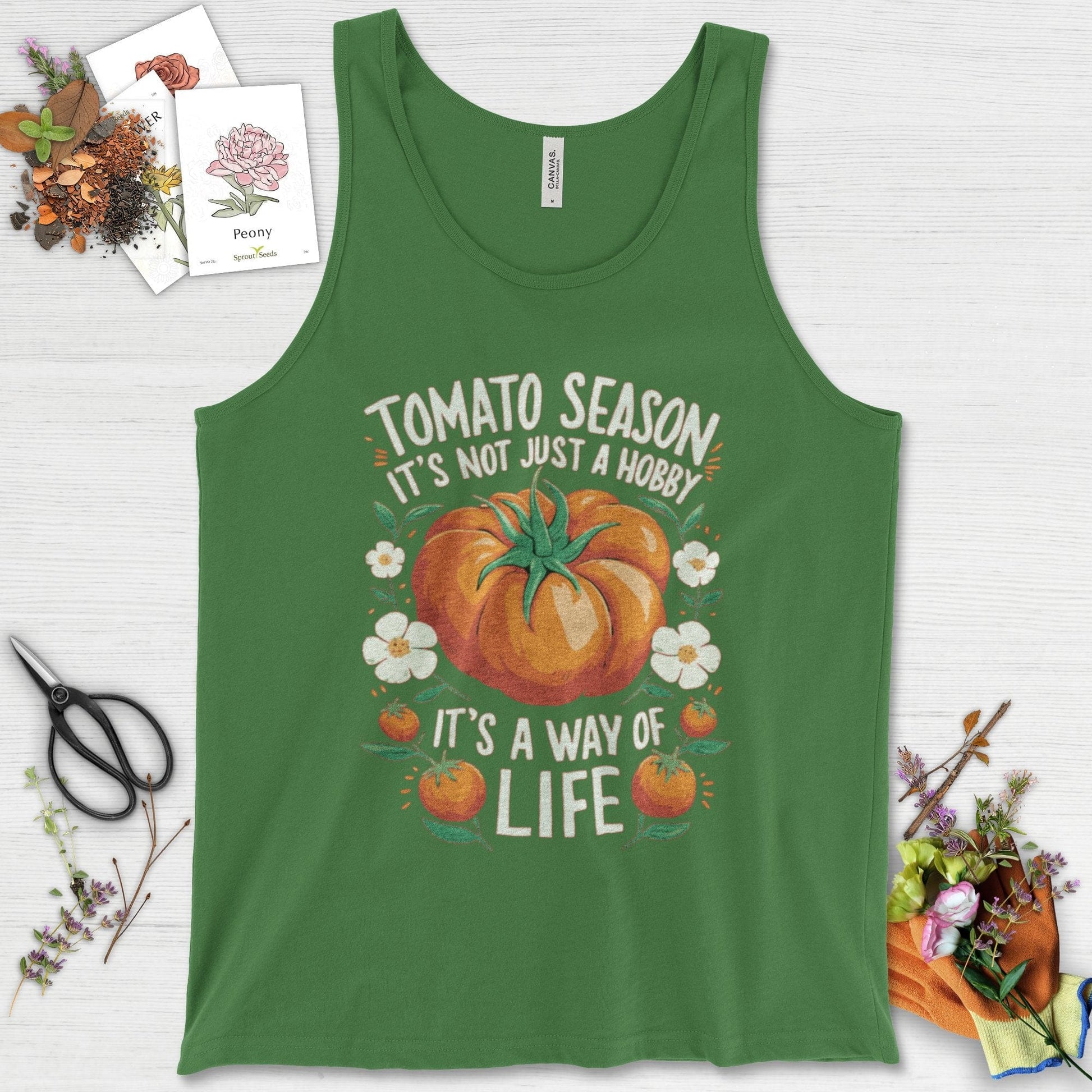 Tomato Season Way of Life Tank Top