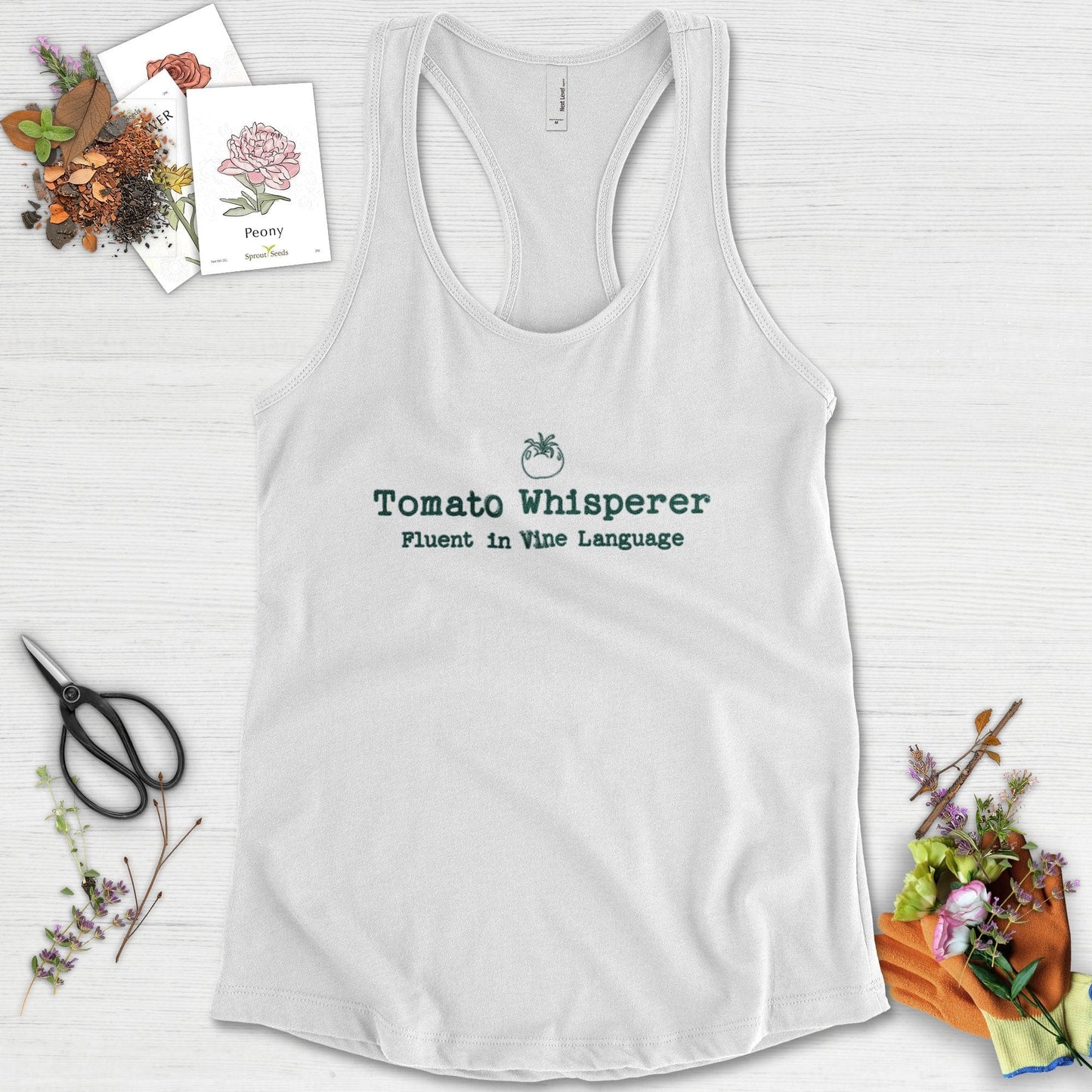 Tomato Whisperer Racerback