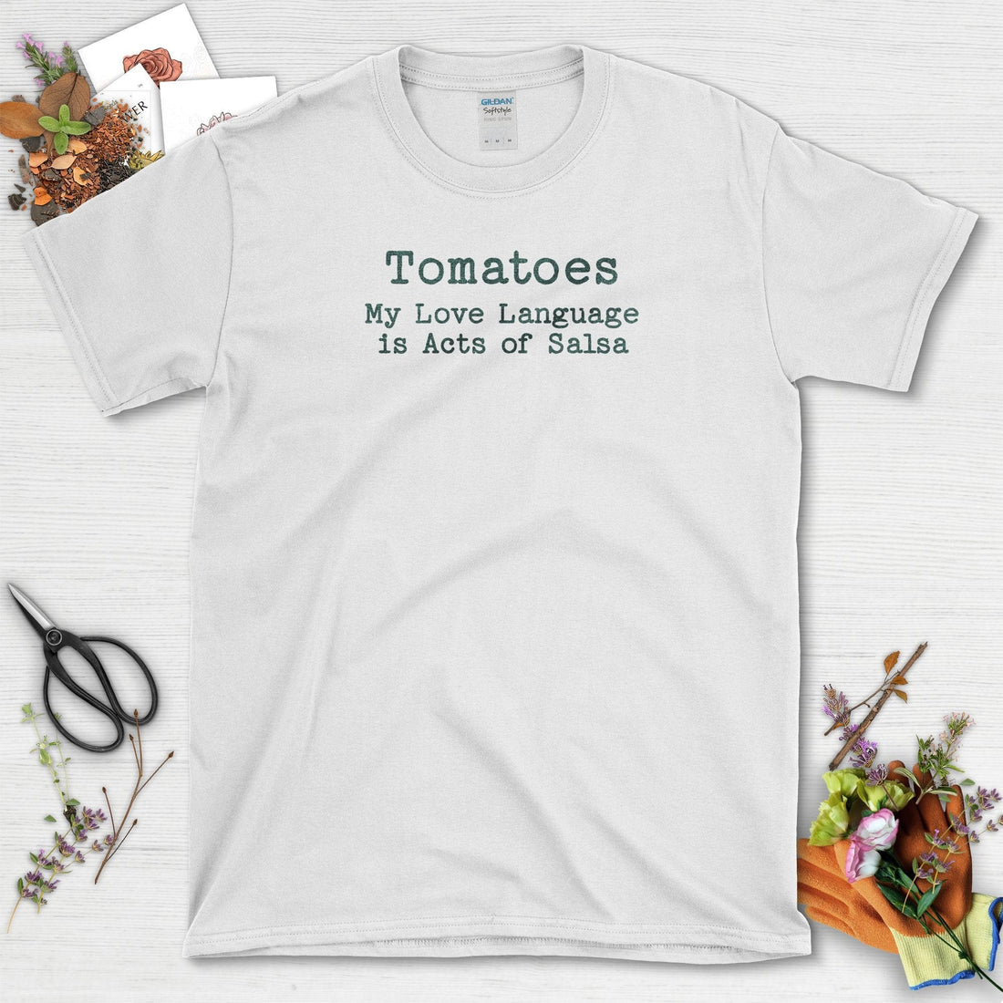Tomatoes Acts of Salsa T-Shirt