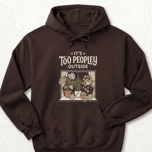 Too Peopley Outside Hoodie
