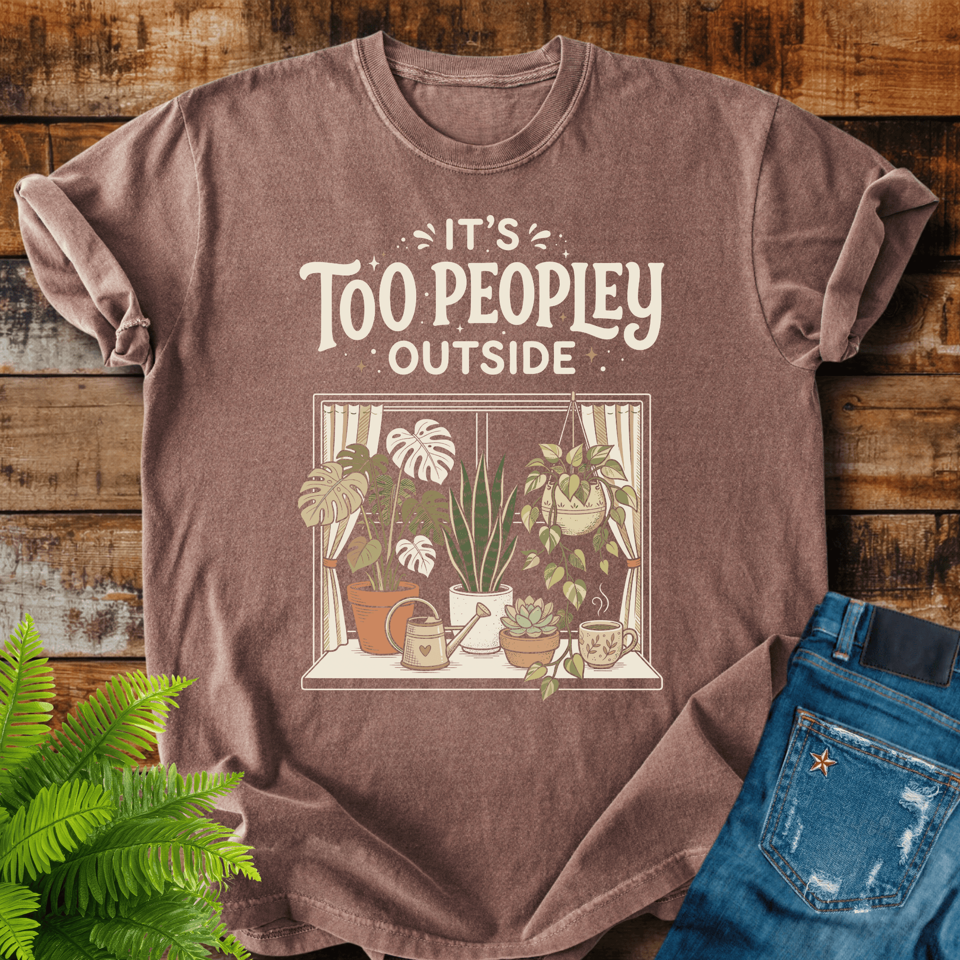 Too Peopley Outside T-shirt