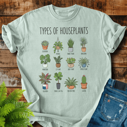 Types Houseplants T-shirt