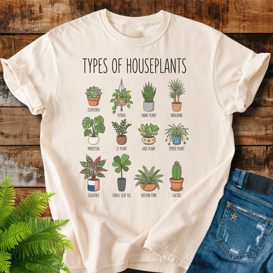 Types Houseplants T-shirt