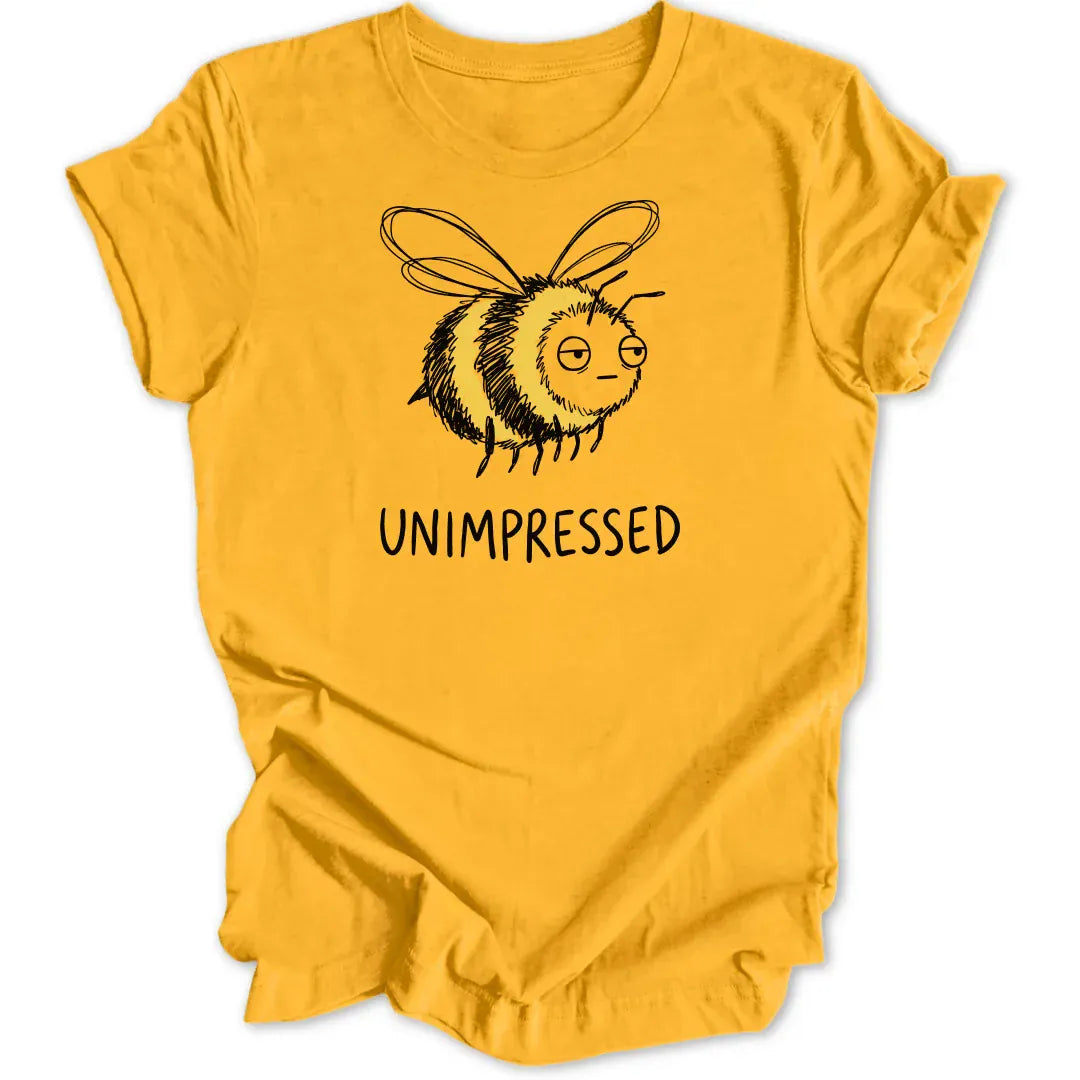 Unimpressed Bee Unisex T-Shirt