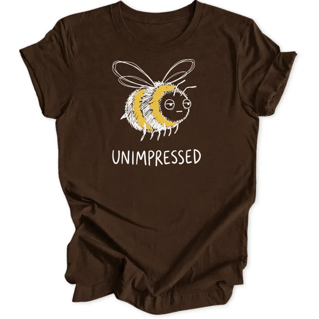 Unimpressed Bee Unisex T-Shirt