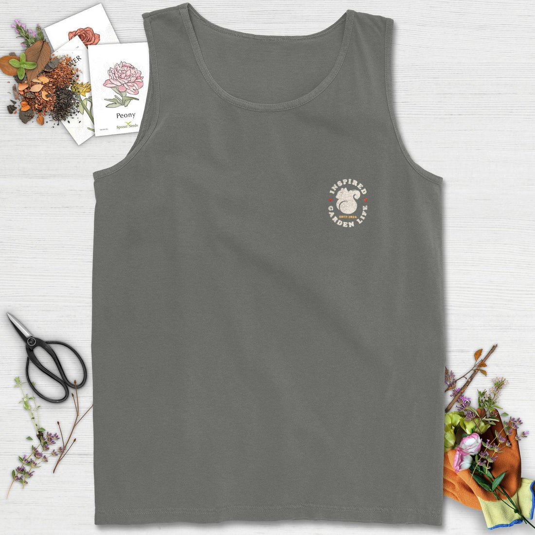 Urban Wildlife Squirrel Logo Comfort Colors® Tank Top