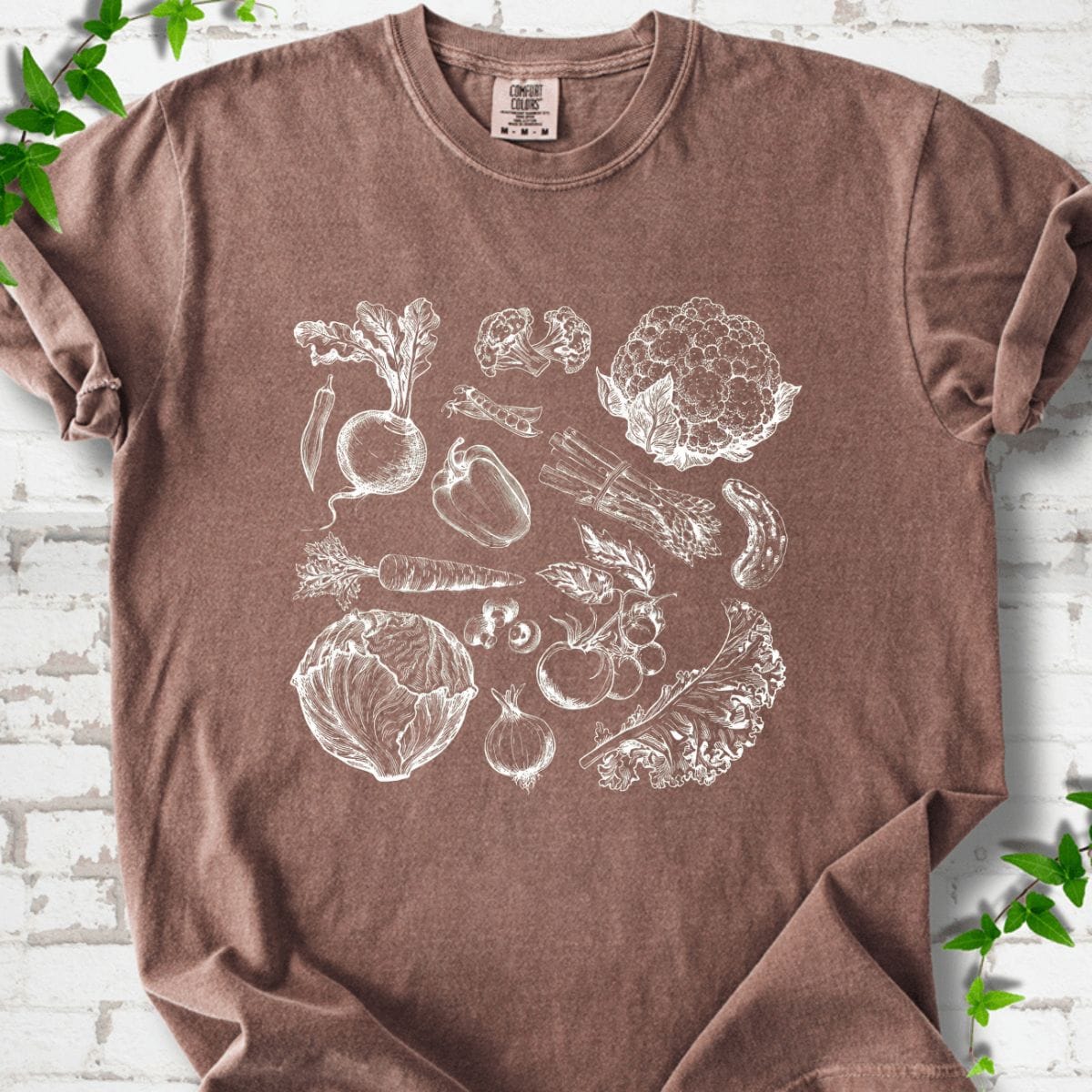 Vegetable Art T-Shirt