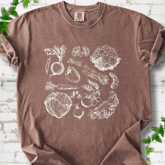 Vegetable Art T-Shirt
