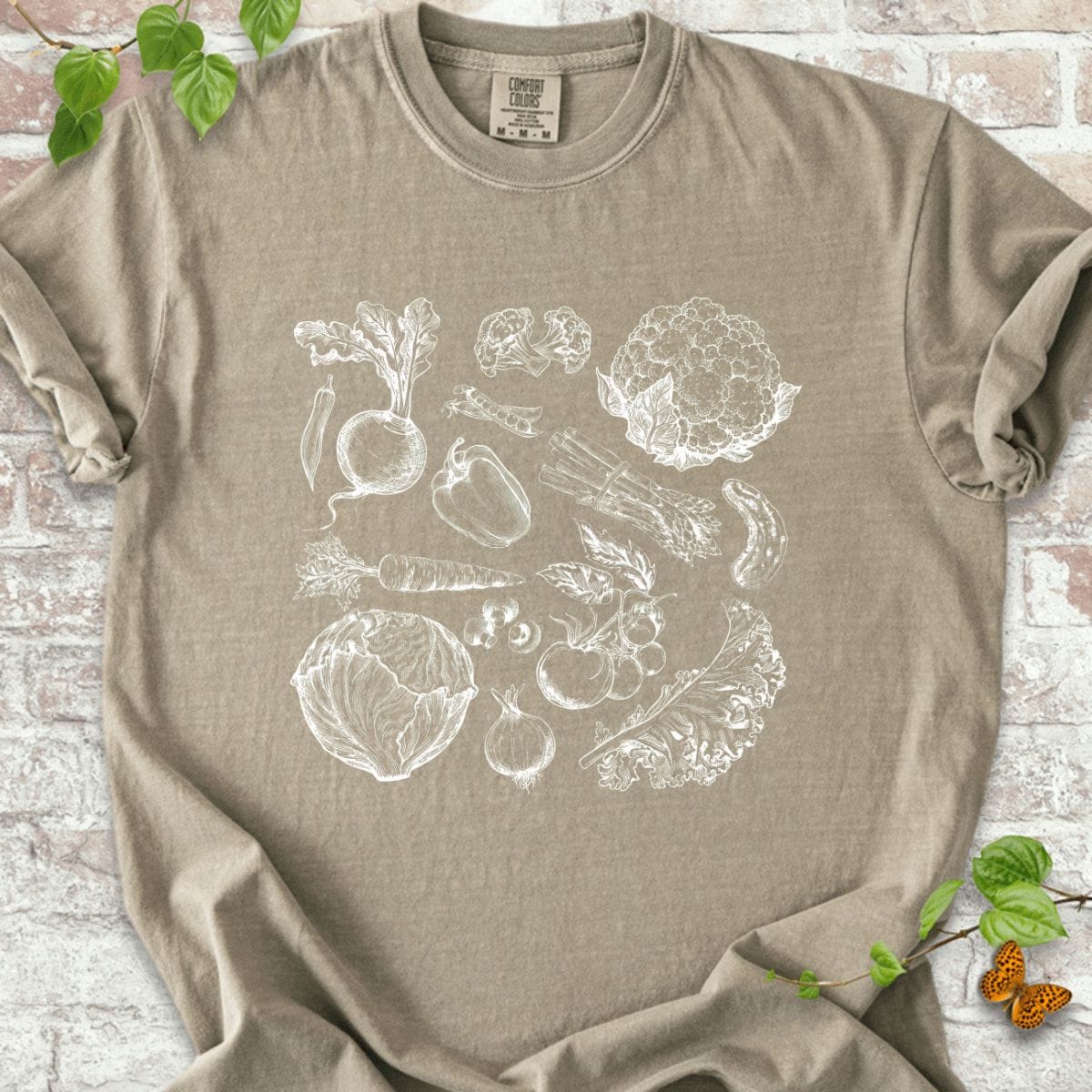 Vegetable Art T-Shirt