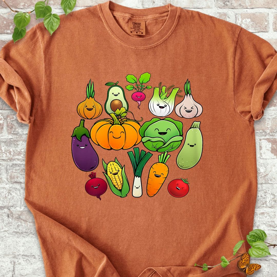 Vegetable Art T-Shirt