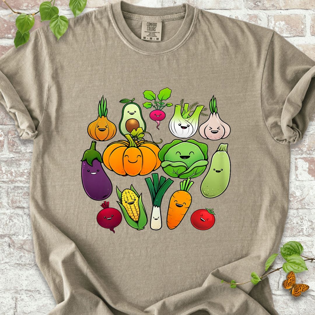 Vegetable Art T-Shirt