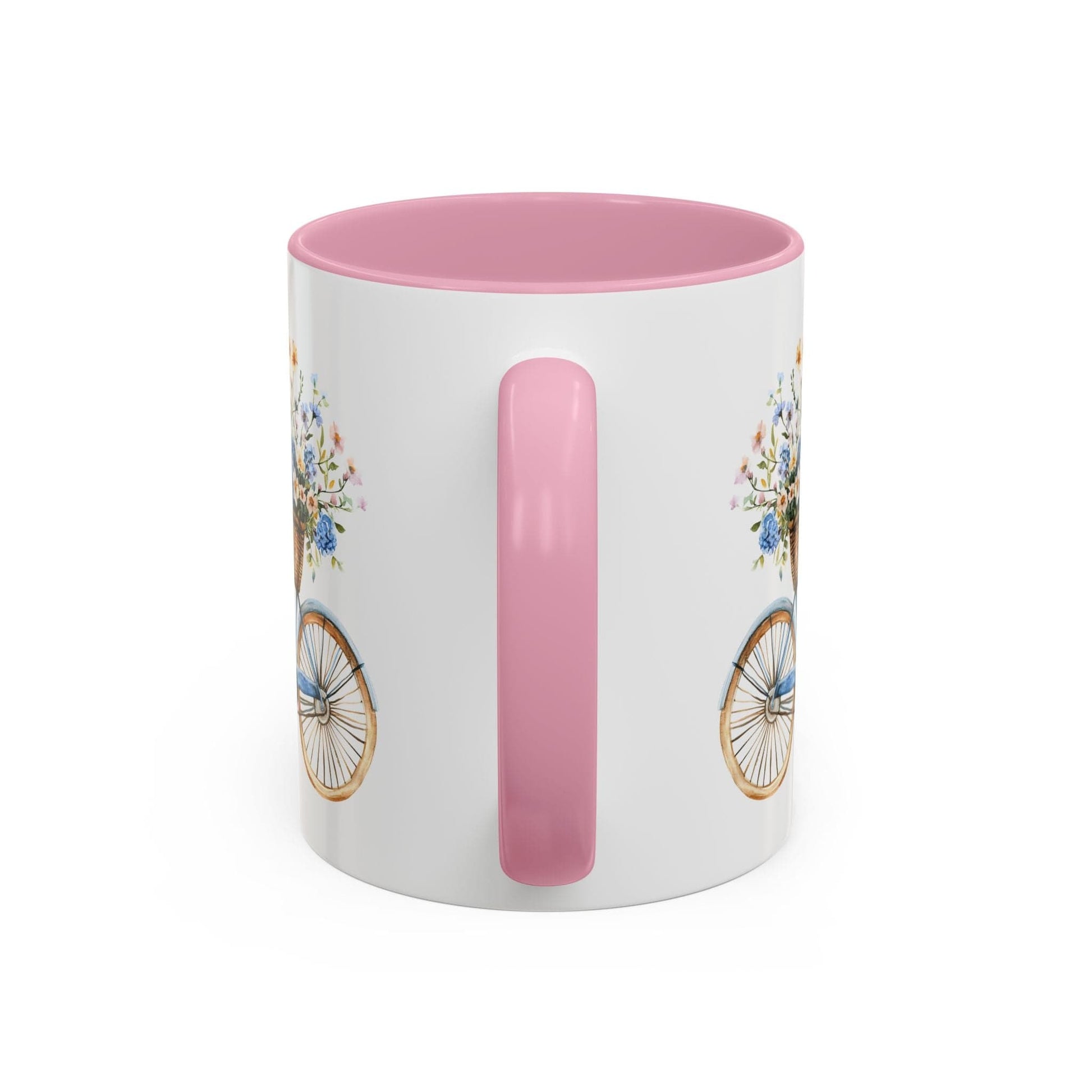 Vintage Bicycle with Basket of Wildflowers Mug (11/15oz)