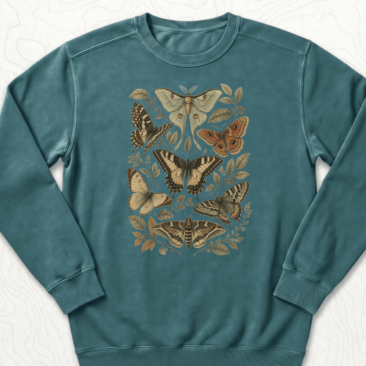 Vintage Butterflies Sweatshirt