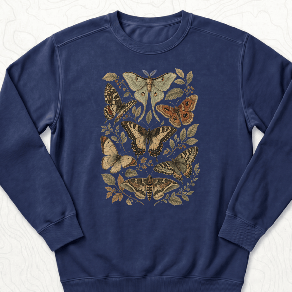 Vintage Butterflies Sweatshirt