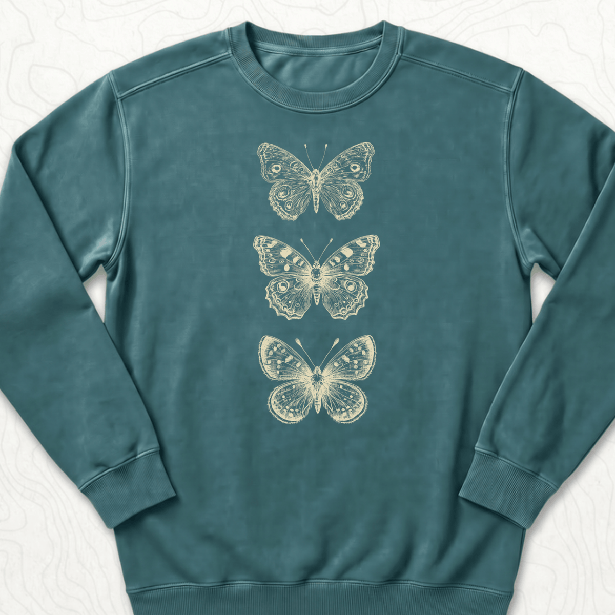 Vintage Butterflies Sweatshirt