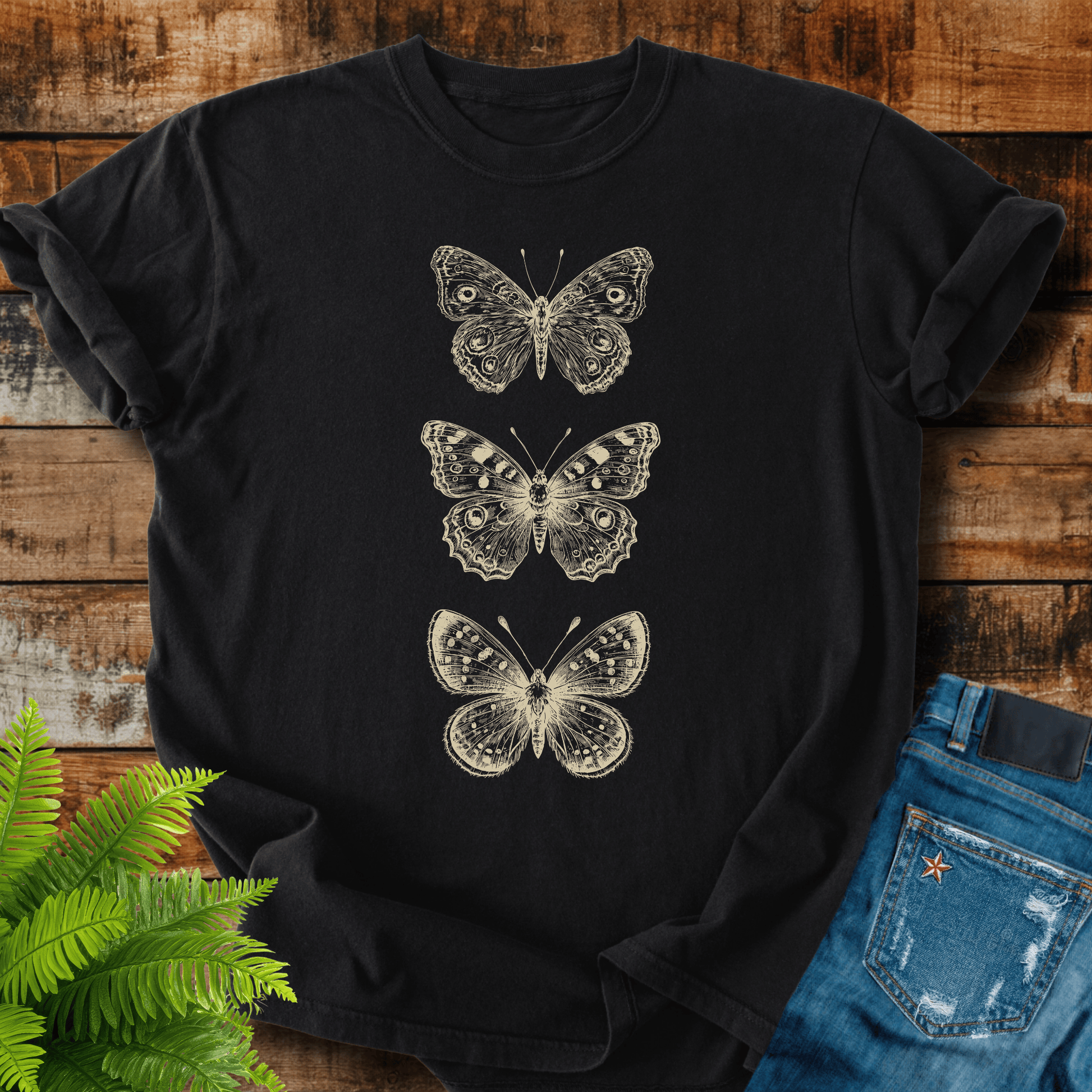 Vintage Butterflies T-shirt