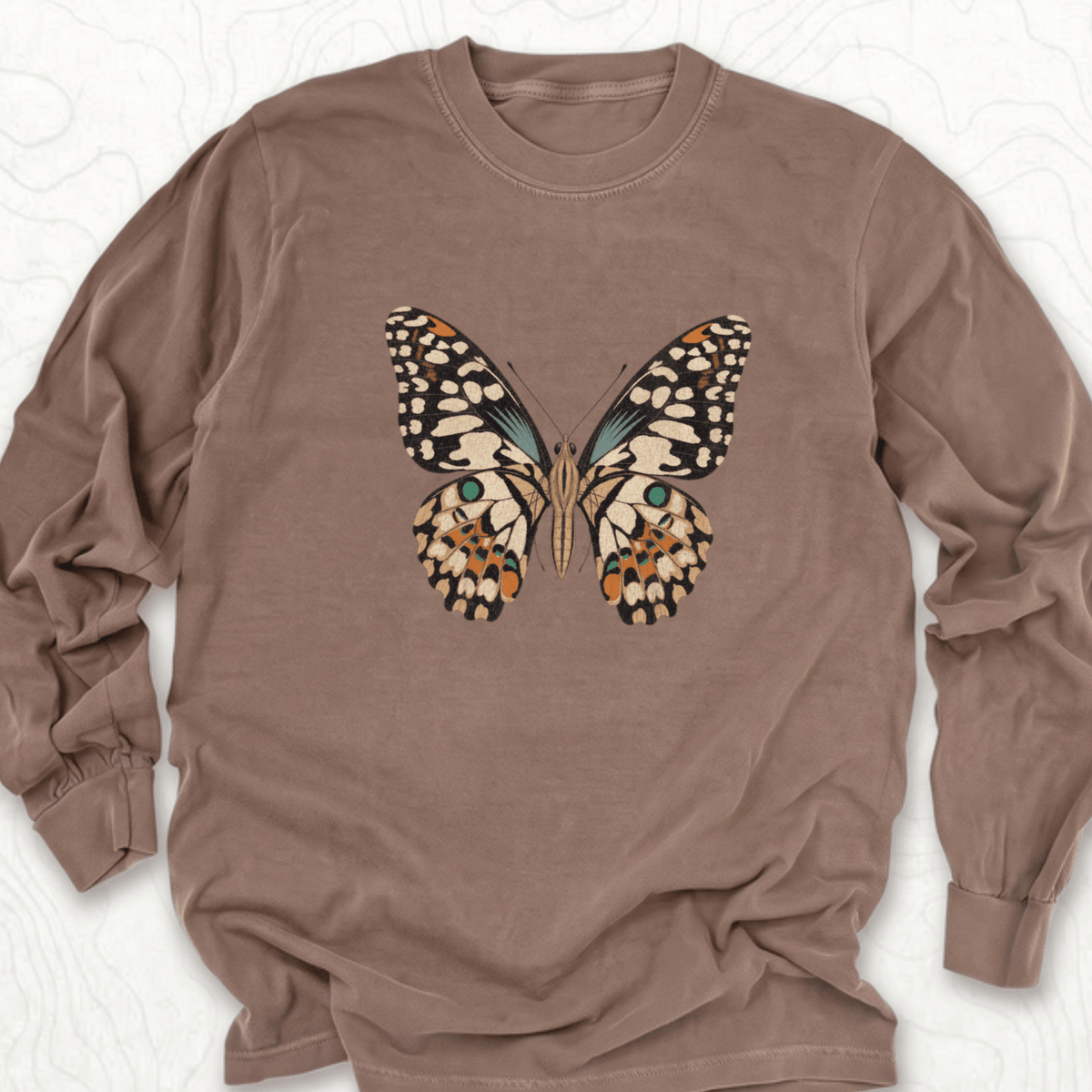 Vintage Butterfly LS T-shirt