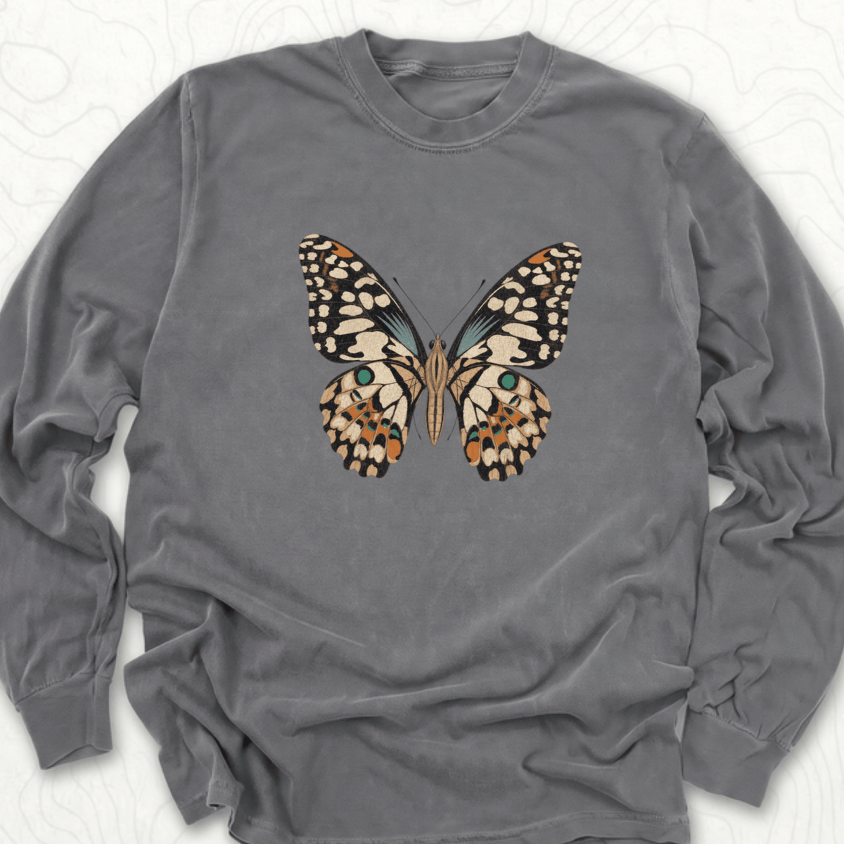 Vintage Butterfly LS T-shirt