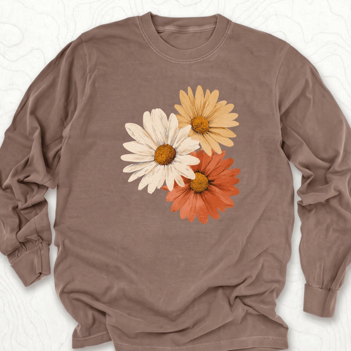 Vintage Daisy Trio LS T-shirt