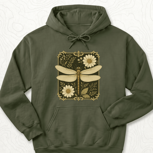 Vintage Dragonfly Hoodie