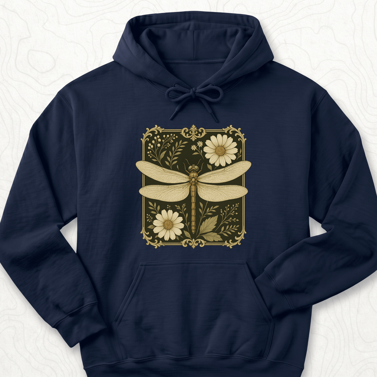 Vintage Dragonfly Hoodie