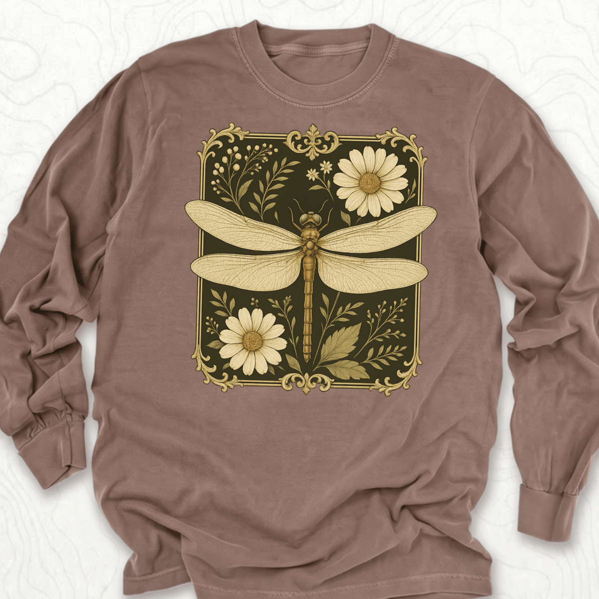 Vintage Dragonfly LS T-shirt