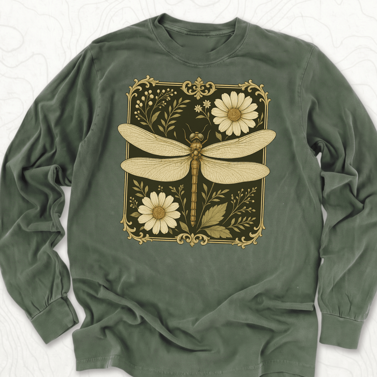 Vintage Dragonfly LS T-shirt