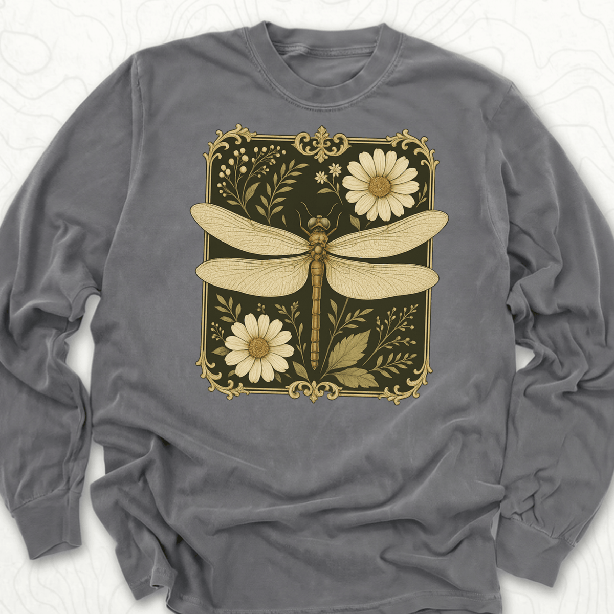 Vintage Dragonfly LS T-shirt