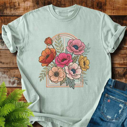 Vintage Floral Bouquet T-shirt