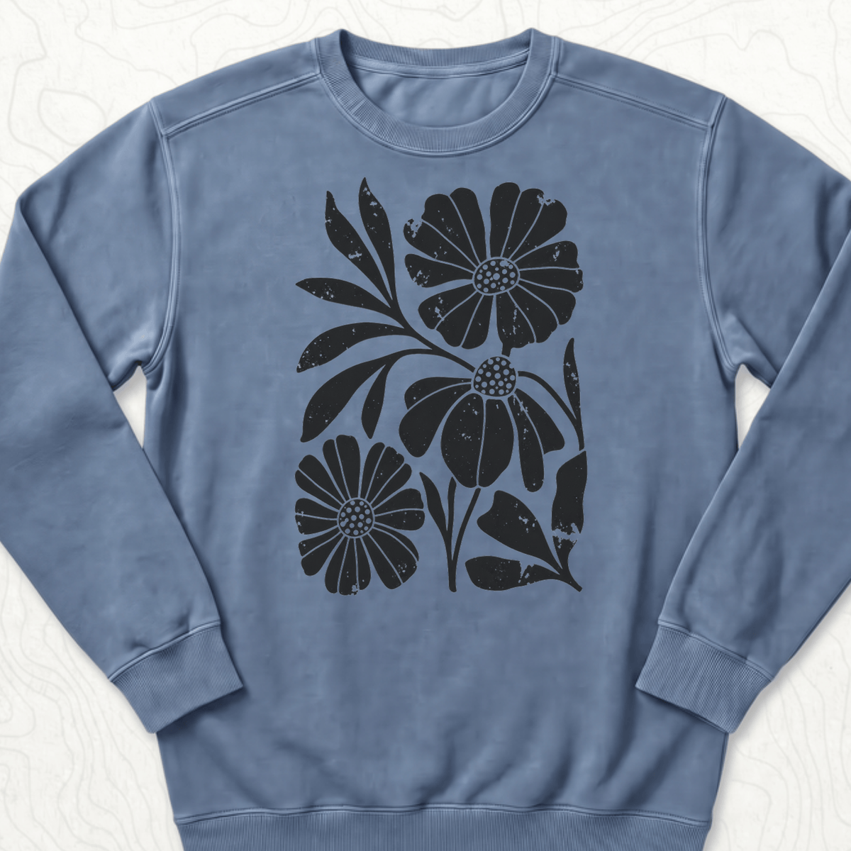Vintage Floral Sweatshirt