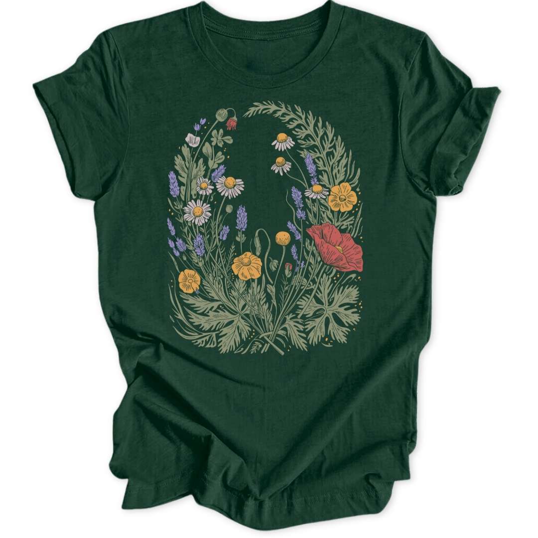 Vintage Flowers Unisex T-Shirt