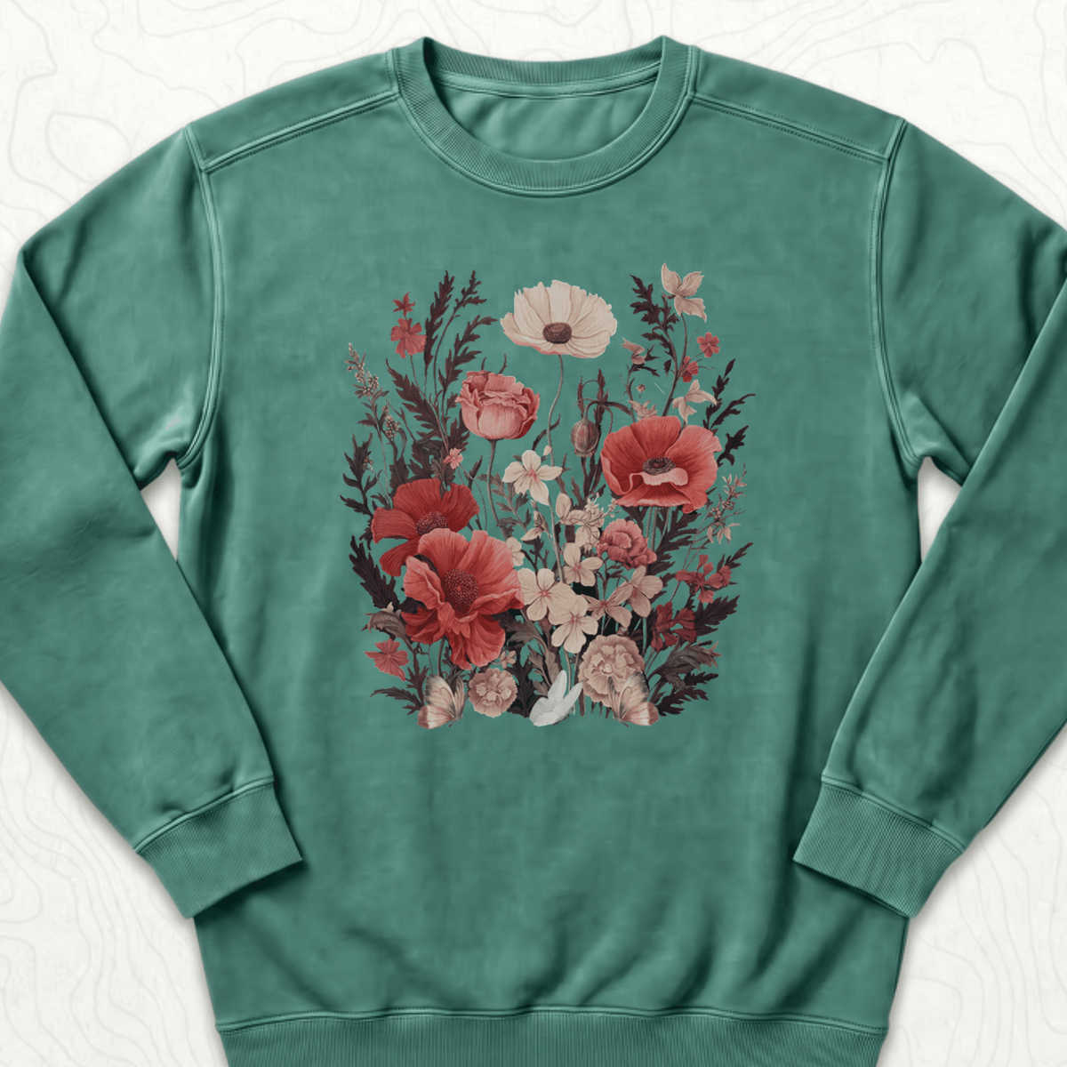 Vintage Wildflowers Sweatshirt