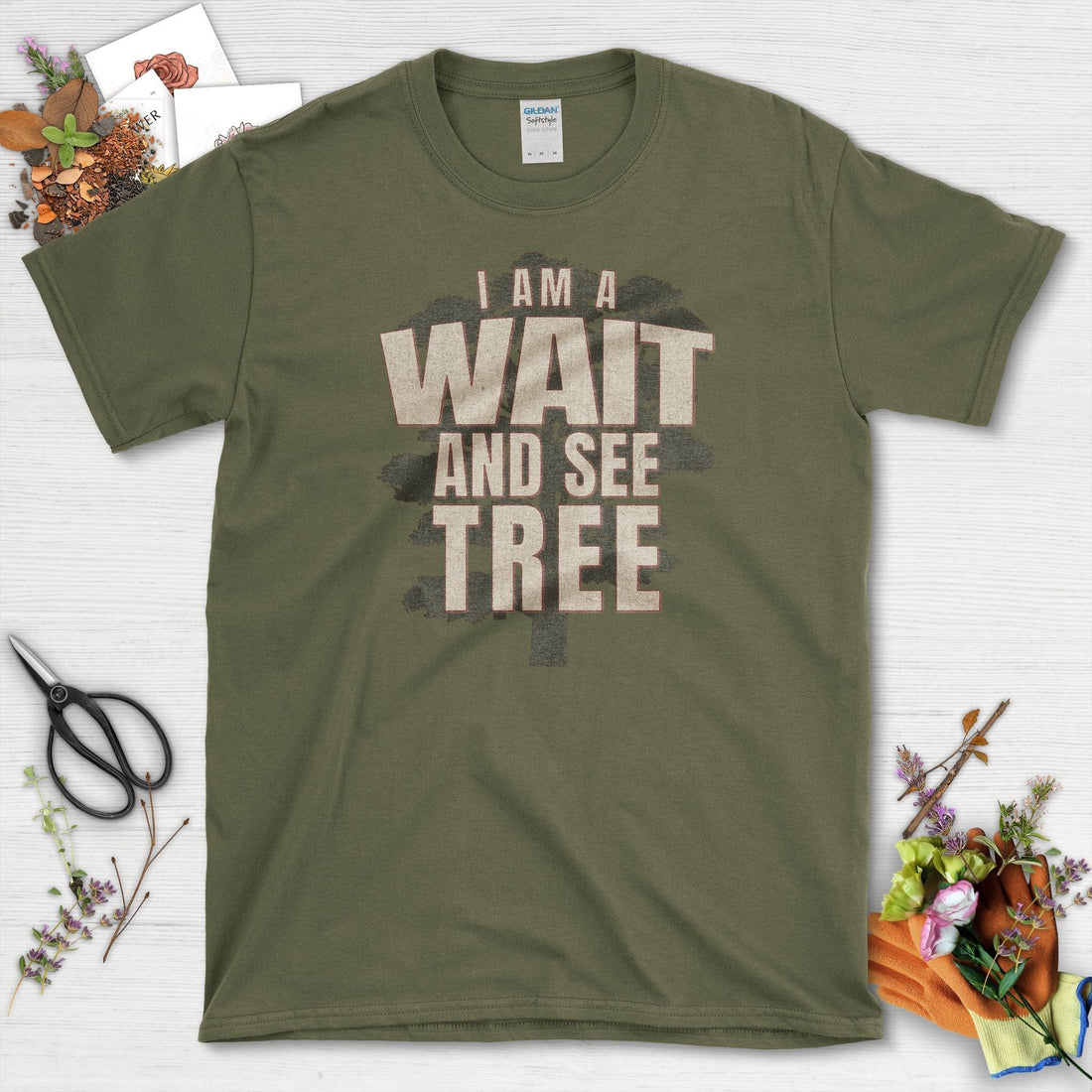 Wait and See Tree T-Shirt