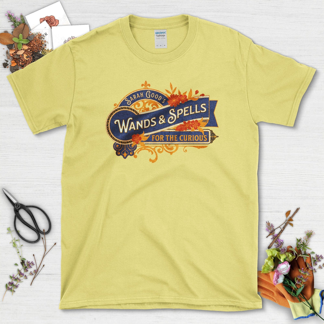Wands and Spells Garden T-Shirt
