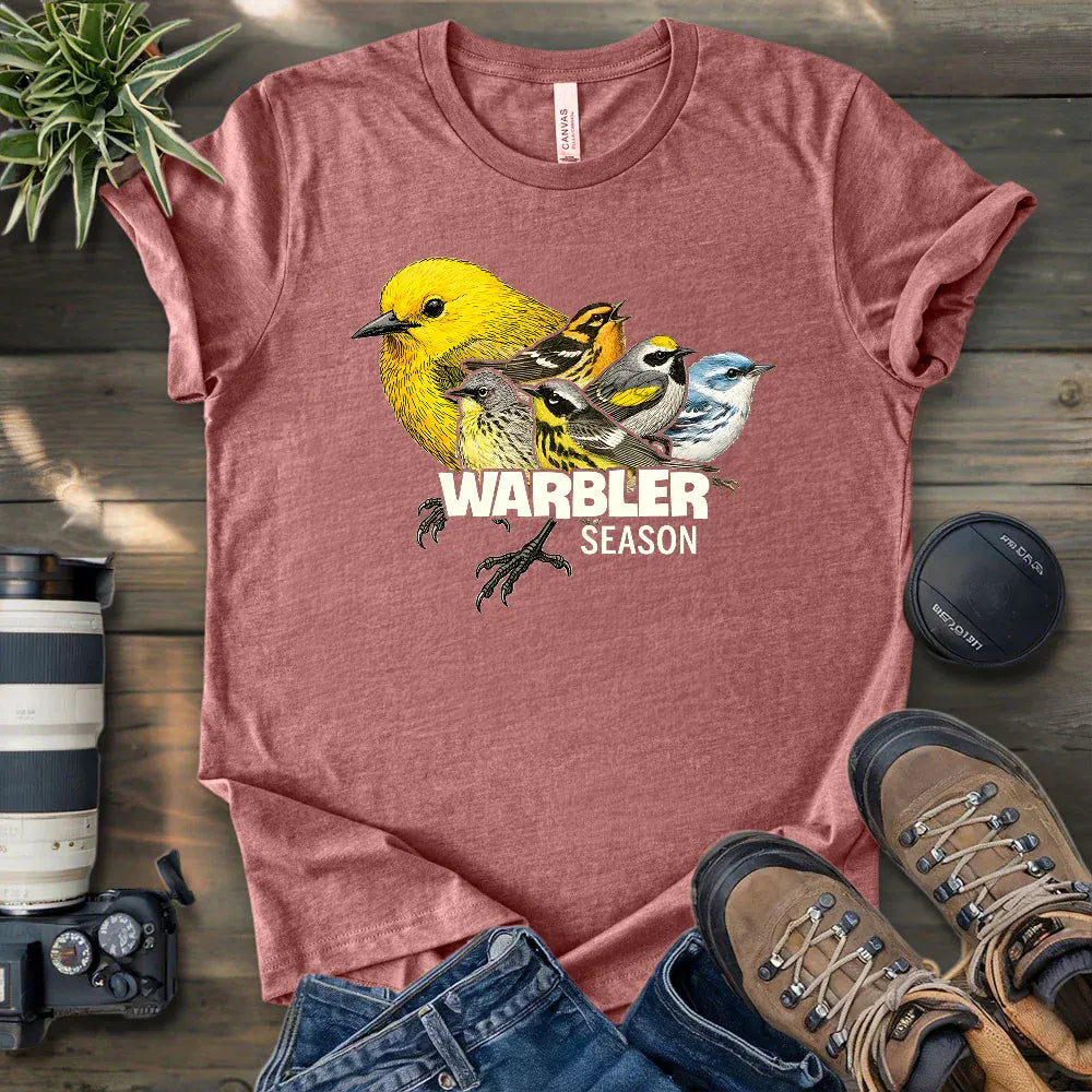 Warbler Season Coming T-shirt