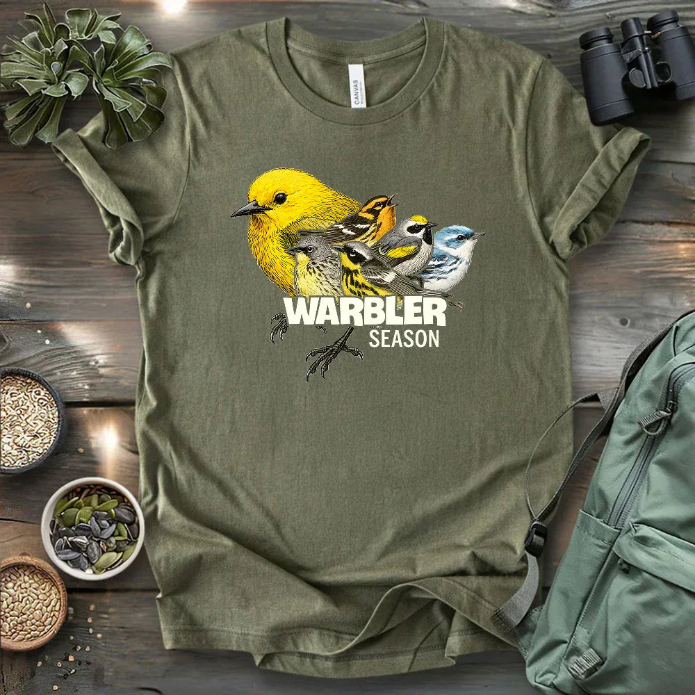 Warbler Season Coming T-shirt