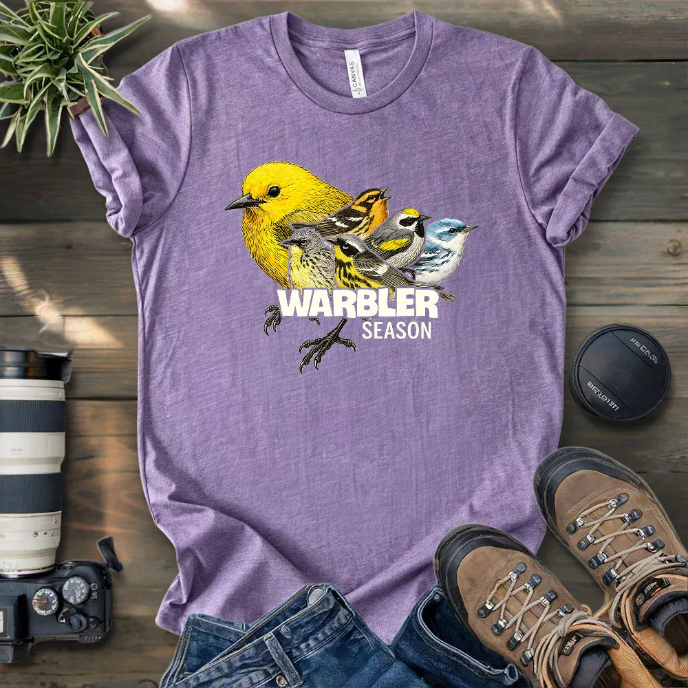 Warbler Season Coming T-shirt