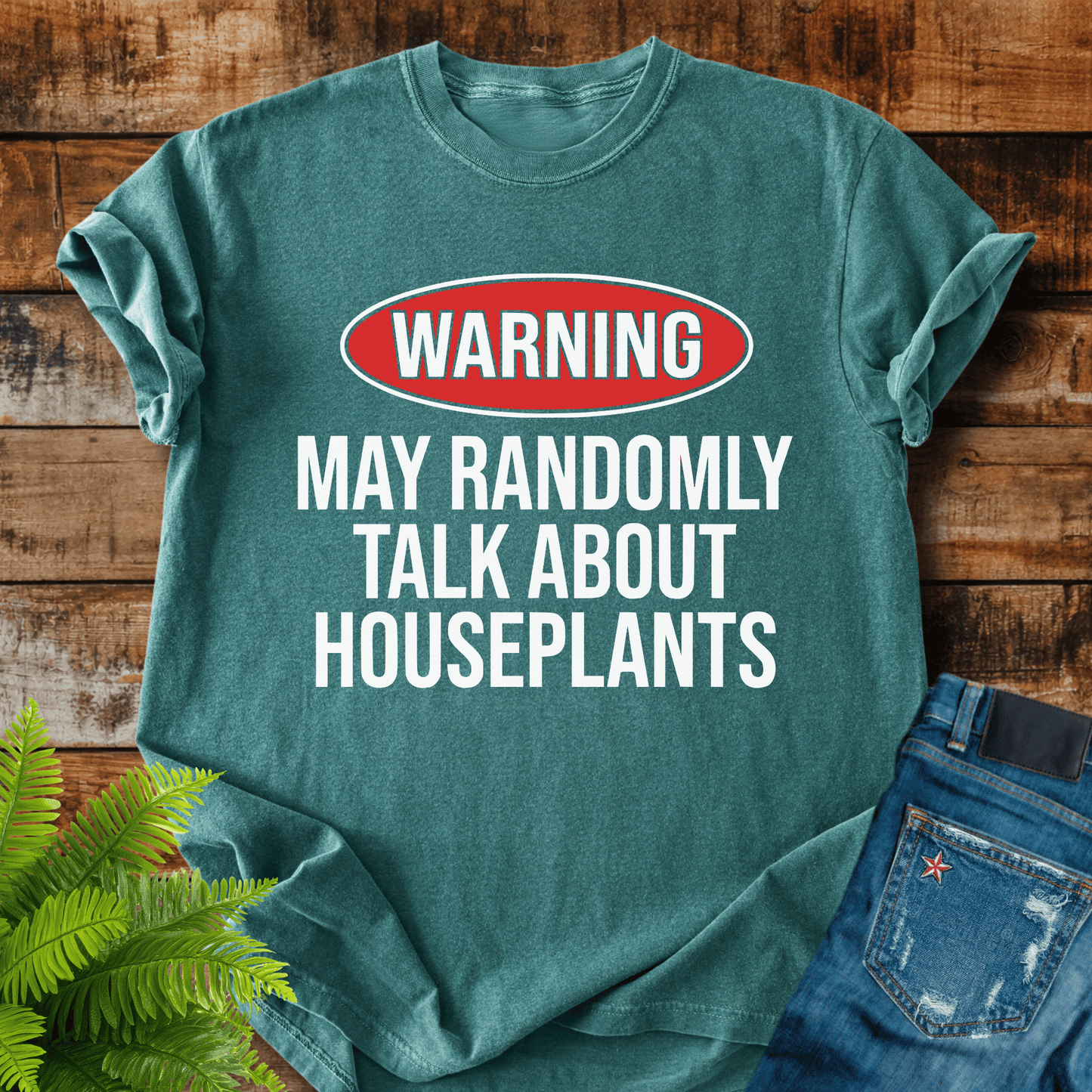 Warning Houseplants T-shirt