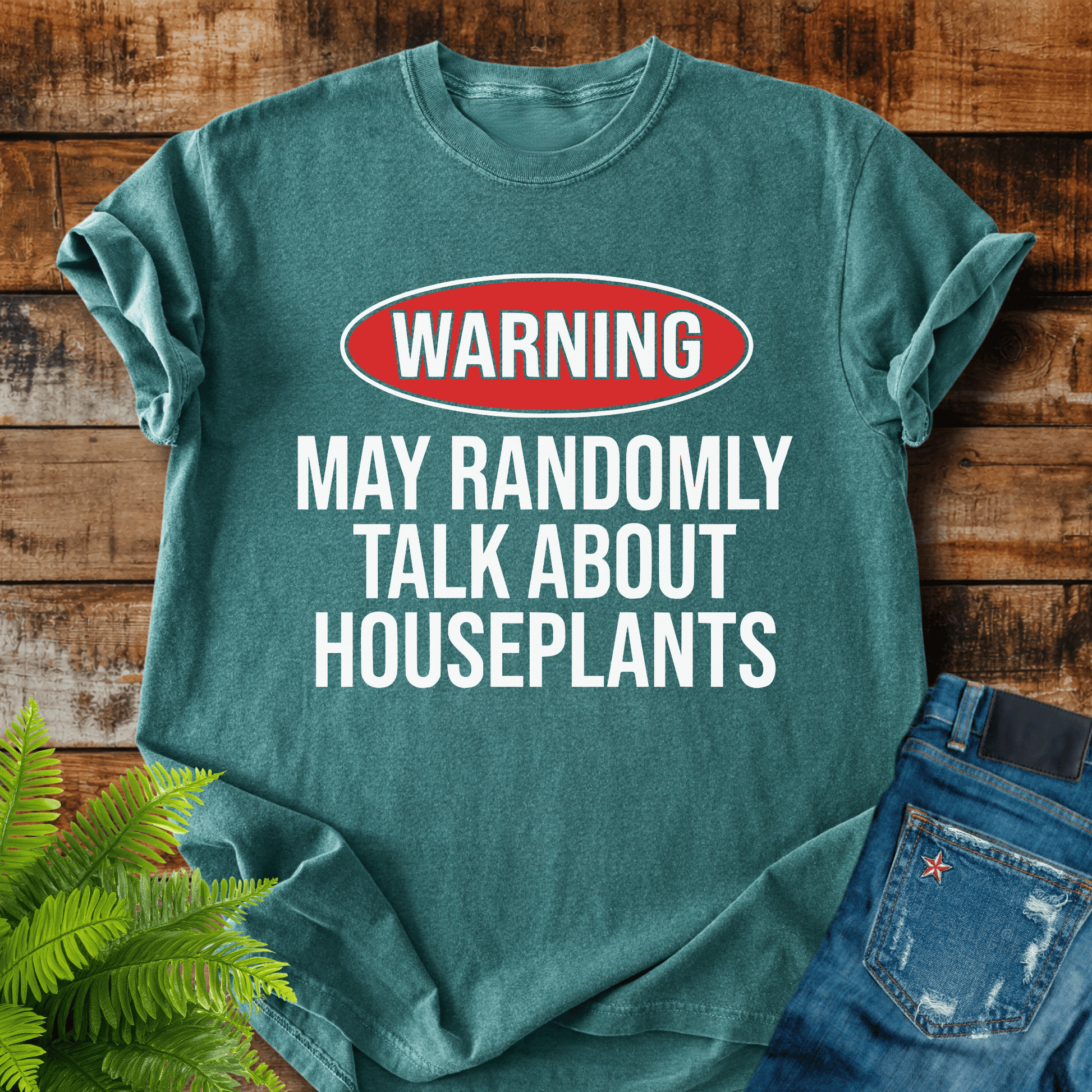 Warning Houseplants T-shirt