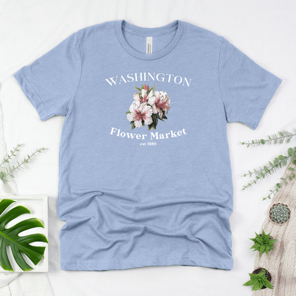 Washington Flower Market Unisex Tee
