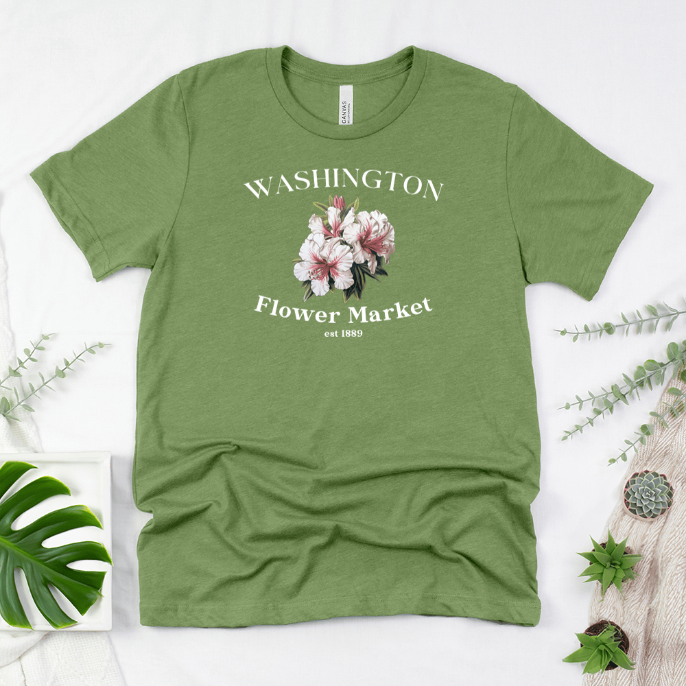 Washington Flower Market Unisex Tee