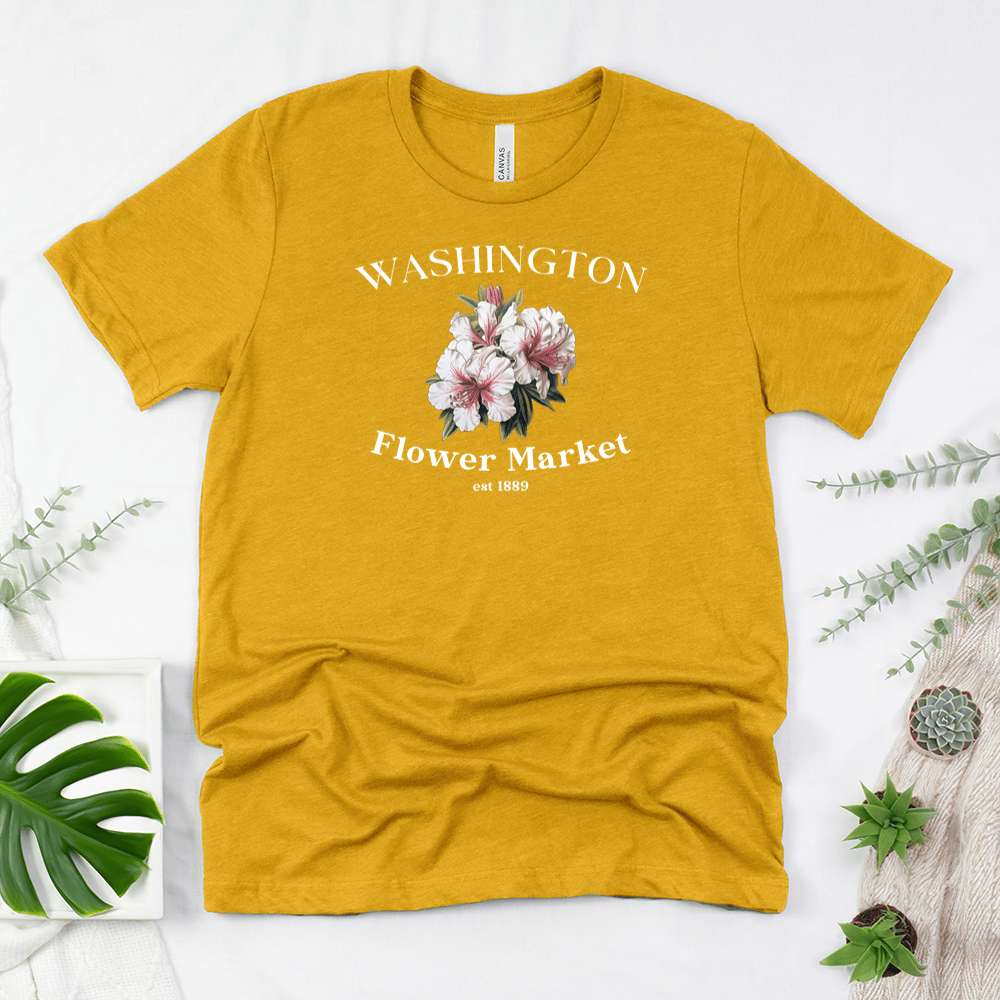 Washington Flower Market Unisex Tee