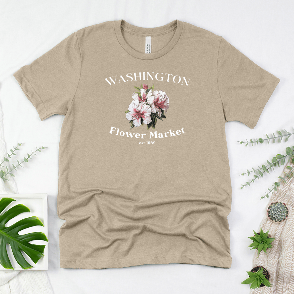 Washington Flower Market Unisex Tee