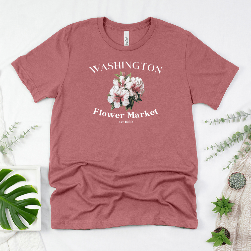 Washington Flower Market Unisex Tee