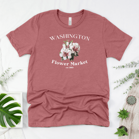 Washington Flower Market Unisex Tee