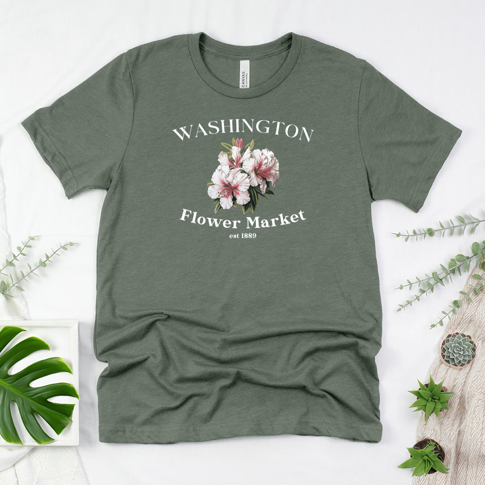 Washington Flower Market Unisex Tee