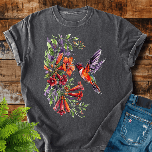 Watercolor Hummingbird T-shirt