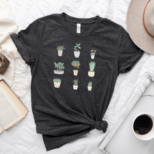 Watercolor Plants Unisex Tee